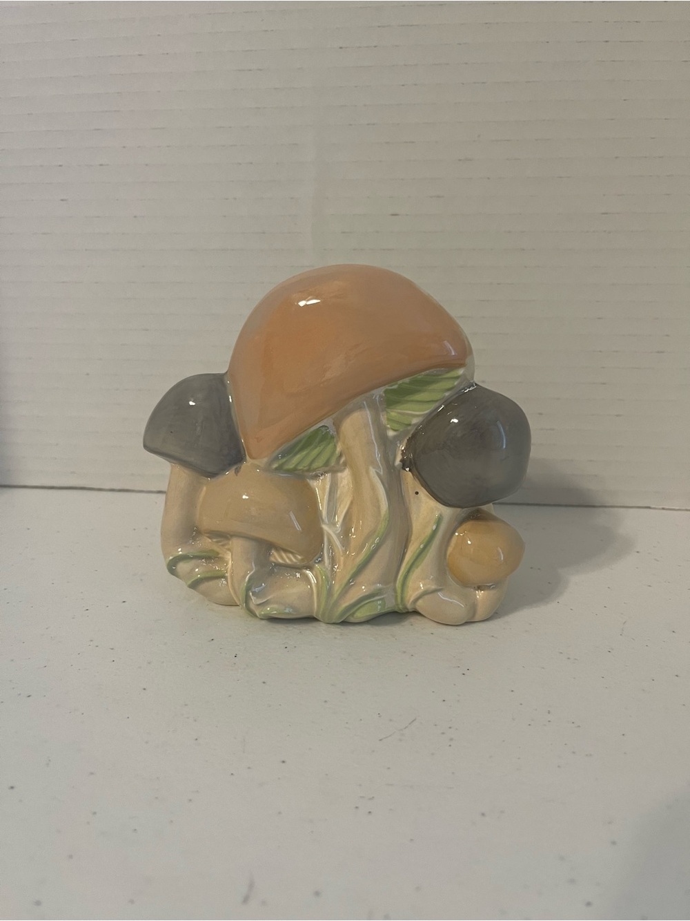 Ceramic Mushroom Napkin Holder -P